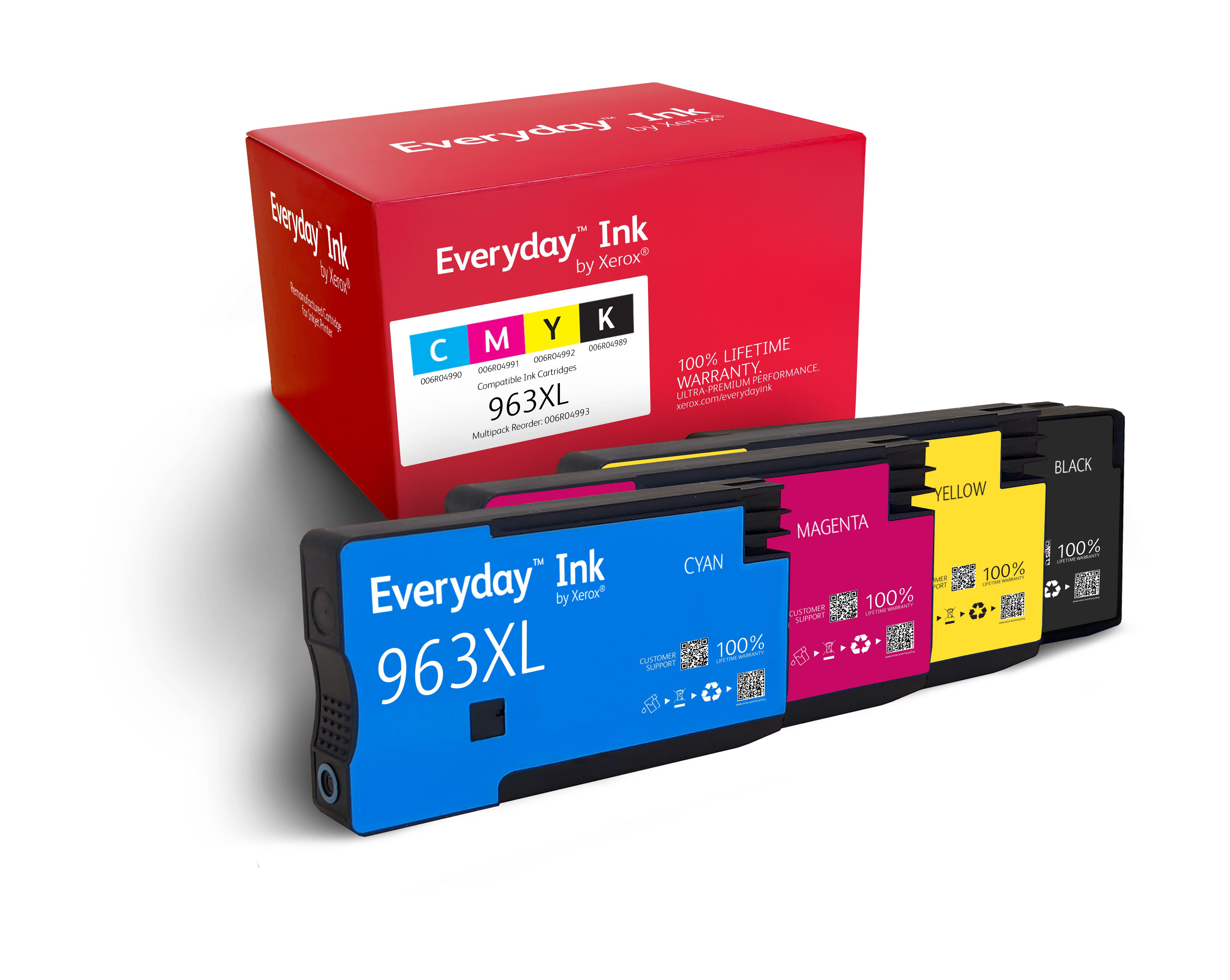 Xerox Everyday Alternativ Tinte Multipack für HP963XL (BK,C;M,Y)