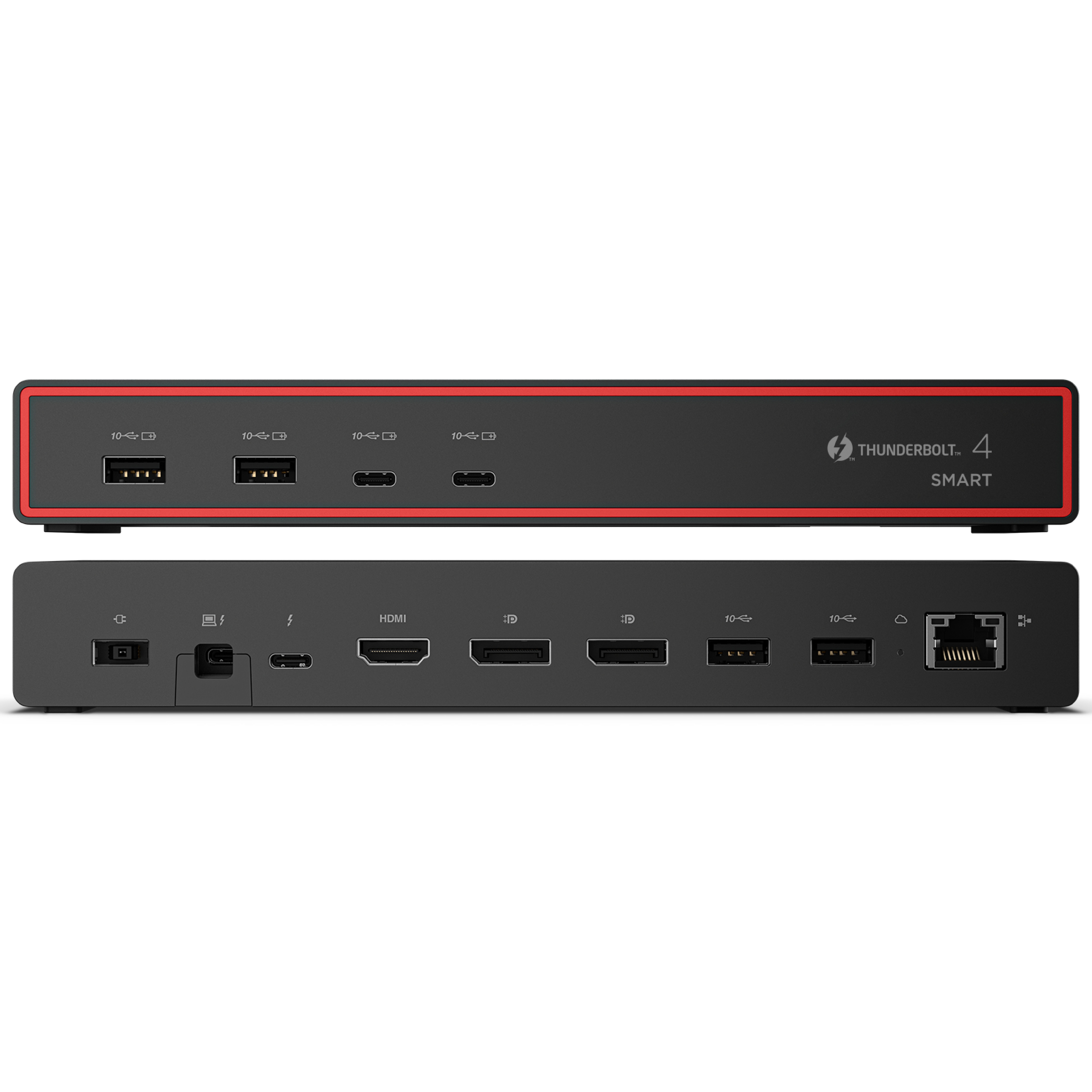 Lenovo ThinkPad Thunderbolt 4 Smart Dock Gen 2 7500 - 8K/60Hz, 4K/144Hz, 2x DP, 1x HDMI, 1x TB4, 4x USB-A (10Gbps) 2x USB-C, 2.5 Gbit-LAN, 100W PD 3.1, 135W Netzteil