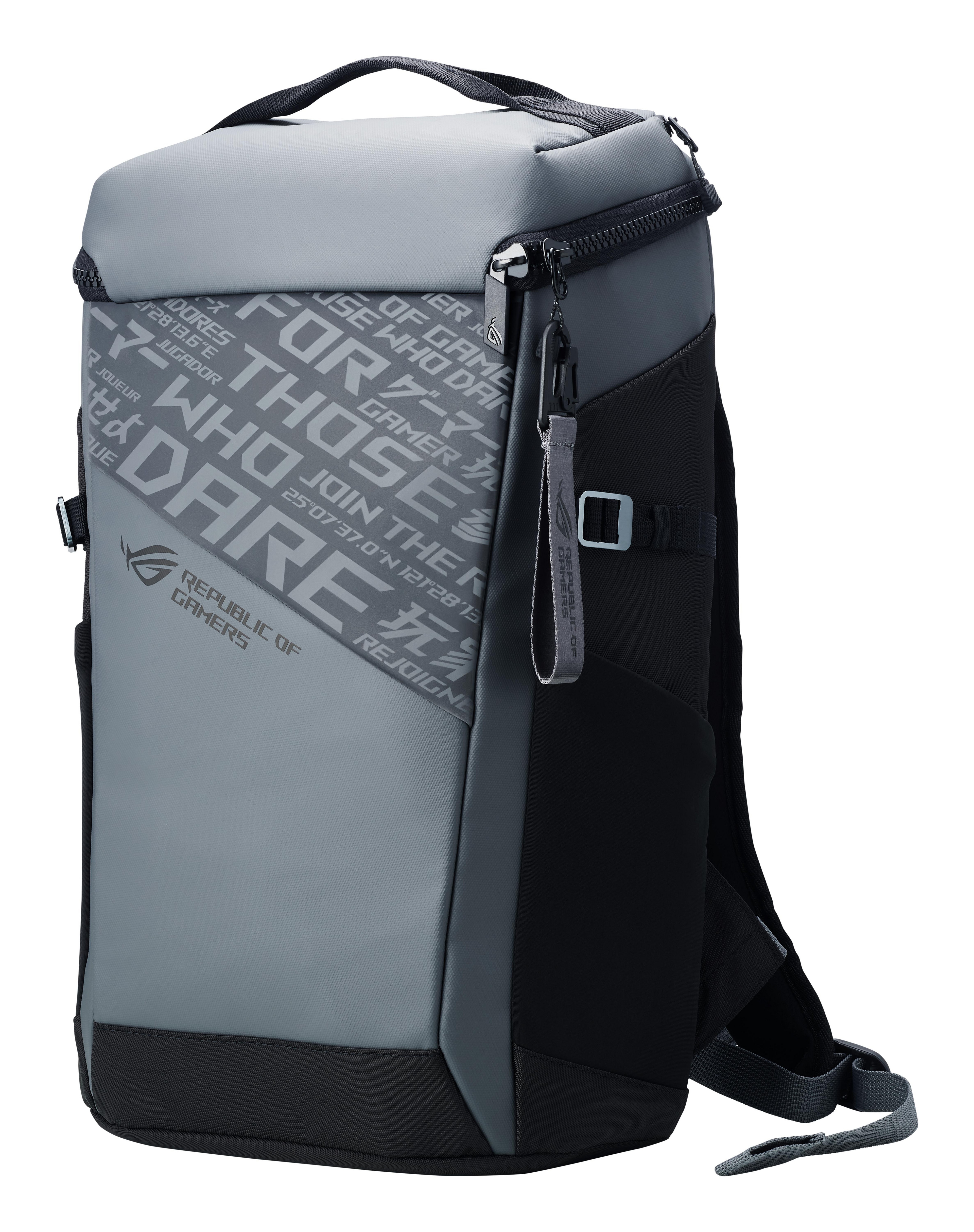 ASUS BP2701 ROG BACKPACK/GR/17/ (17", ASUS), Notebooktasche, Schwarz, Grau - Bild 5