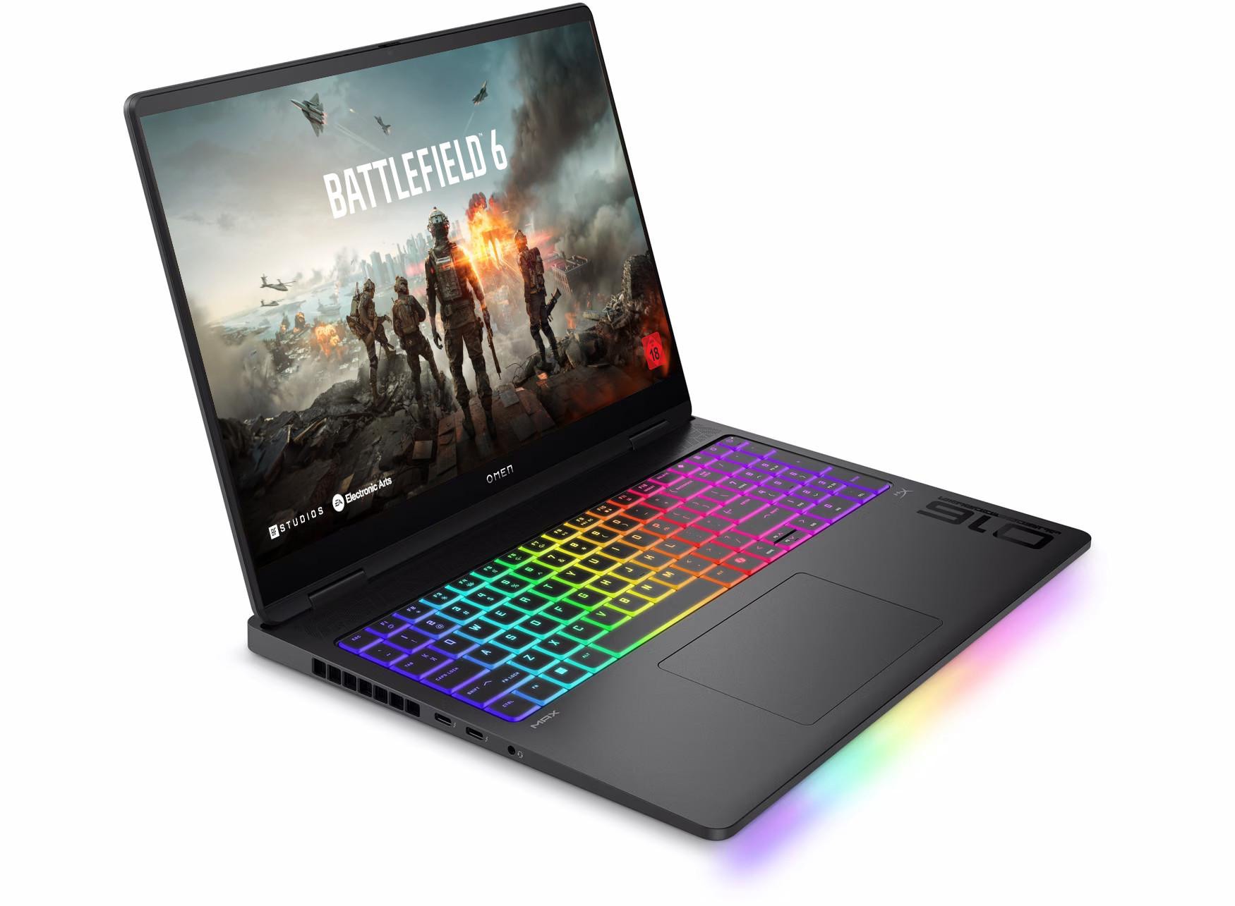 HP OMEN MAX Gaming Laptop 16-ah0099ng 16" 2.5K OLED Core Ultra 9 275HX 64GB/2TB RTX 5090 Windows 11