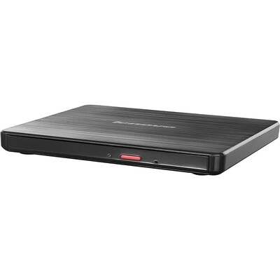 Verbatim Lenovo Slim Externer DVD-Brenner DB65 Schwarz, DVD±RW (±R DL), USB 2.0 | 00887942617547