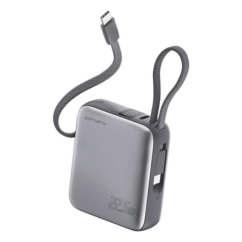 Dual günstig Kaufen-4smarts Powerbank Pocket Dual Cord 10000mAh 22.5W, spacegrau. 4smarts Powerbank Pocket Dual Cord 10000mAh 22.5W, spacegrau <![CDATA[• 10000 mAh Kapazität • Max. Ladeleistung: 20 W • 3 Ports zum Laden von Geräten]]>. 