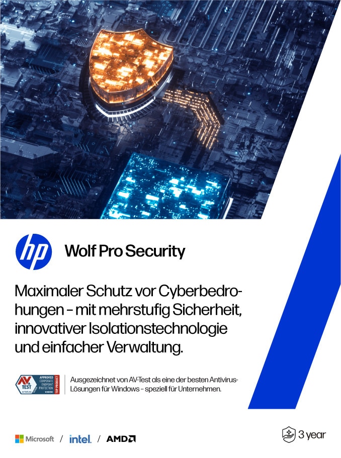 HP Wolf Pro Security für 3 Jahre - Elektronische Lizenz für 1 Gerät (1-99 Lizenzen)