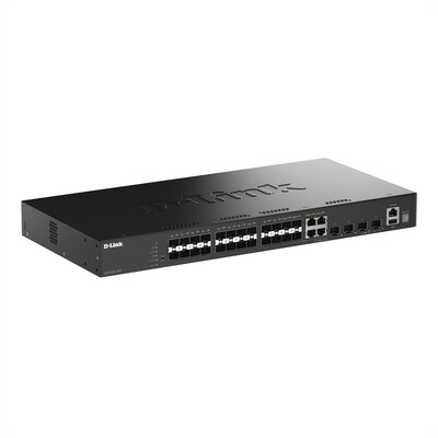 D-Link  DGS-1530-28SC/E Smart Managed 20 × SFP, 4 × Combo-Ports, 4 × 10G SFP+ | 00790069474569
