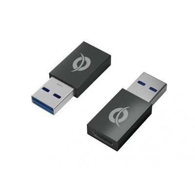 Conceptronic  DONN10G Adapter für USB-A zu USB-C 2er Pack | 04015867226100