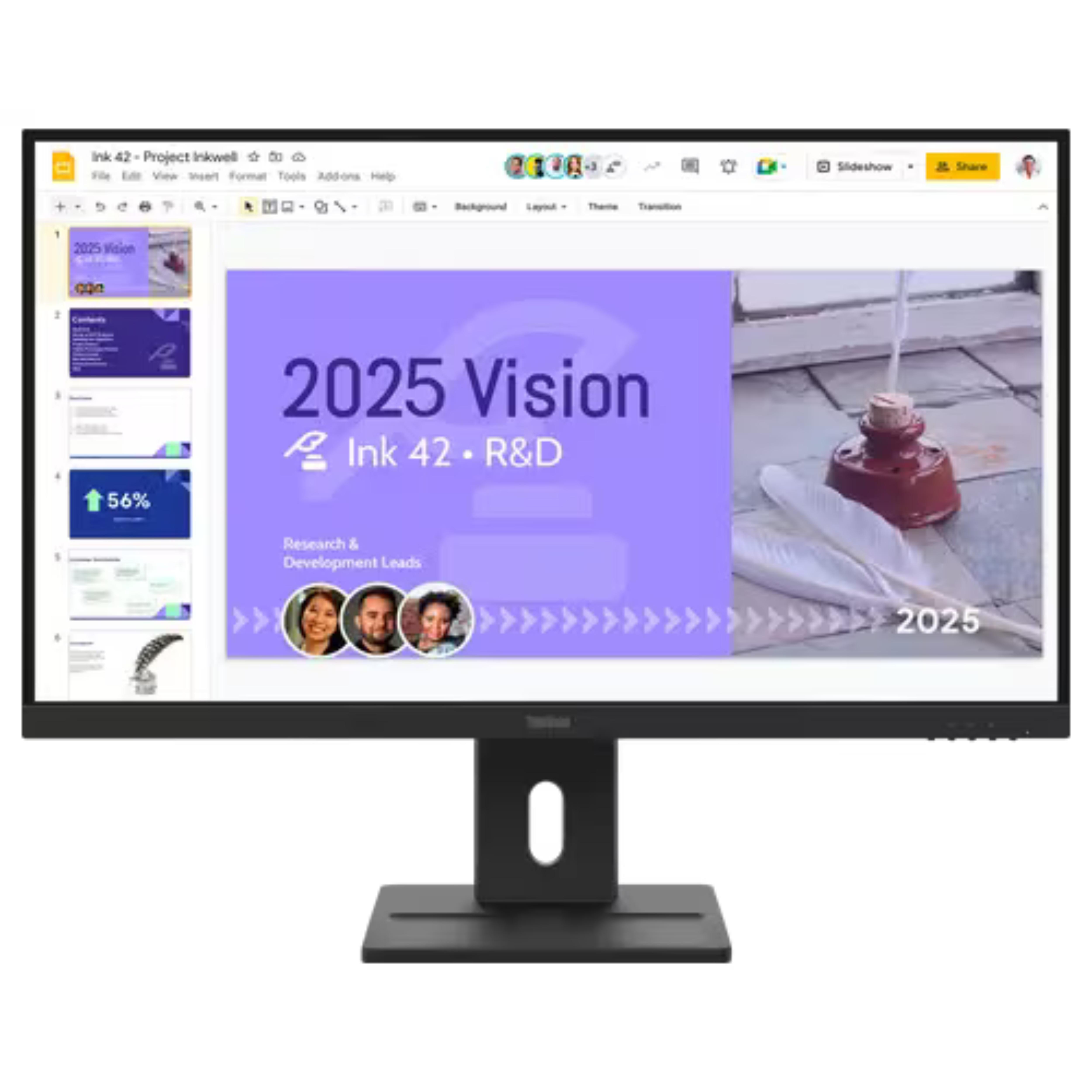 Lenovo ThinkVision E27q-40 27 Zoll WQHD IPS Panel 16:9 100 Hz Monitor