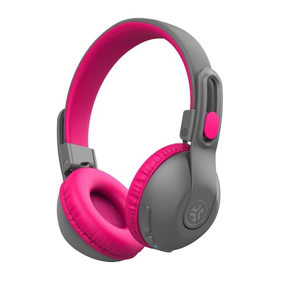 JLab JBuddies Studio 2 Wireless HP Kopfhörer Gray Pink (Grau/ Pink)