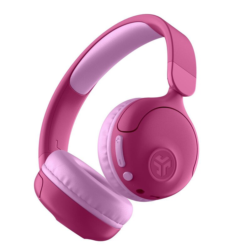 POP günstig Kaufen-JLab JBuddies Pop Wireless On-Ear Kopfhörer Pink. JLab JBuddies Pop Wireless On-Ear Kopfhörer Pink <![CDATA[• Typ: ohrumschliessend Kopfhörer - geschlossen • Farbe: Pink • Besonderheiten: • maximale Akkulaufzeit: 48h • Lieferumfang:]]>. 