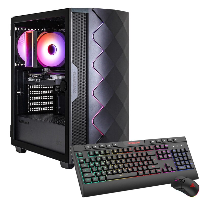 Pro Max günstig Kaufen-Hyrican Gamemax Diamond BK 7795 R5-5500 16GB/1TB SSD RTX 5050 Win11. Hyrican Gamemax Diamond BK 7795 R5-5500 16GB/1TB SSD RTX 5050 Win11 <![CDATA[• AMD Ryzen 5 5500 Prozessor (bis zu 4.2GHz) - 6 Kerne • 16 GB RAM, 1024 GB SSD • NVIDIA GeForce RTX 5050 (8 