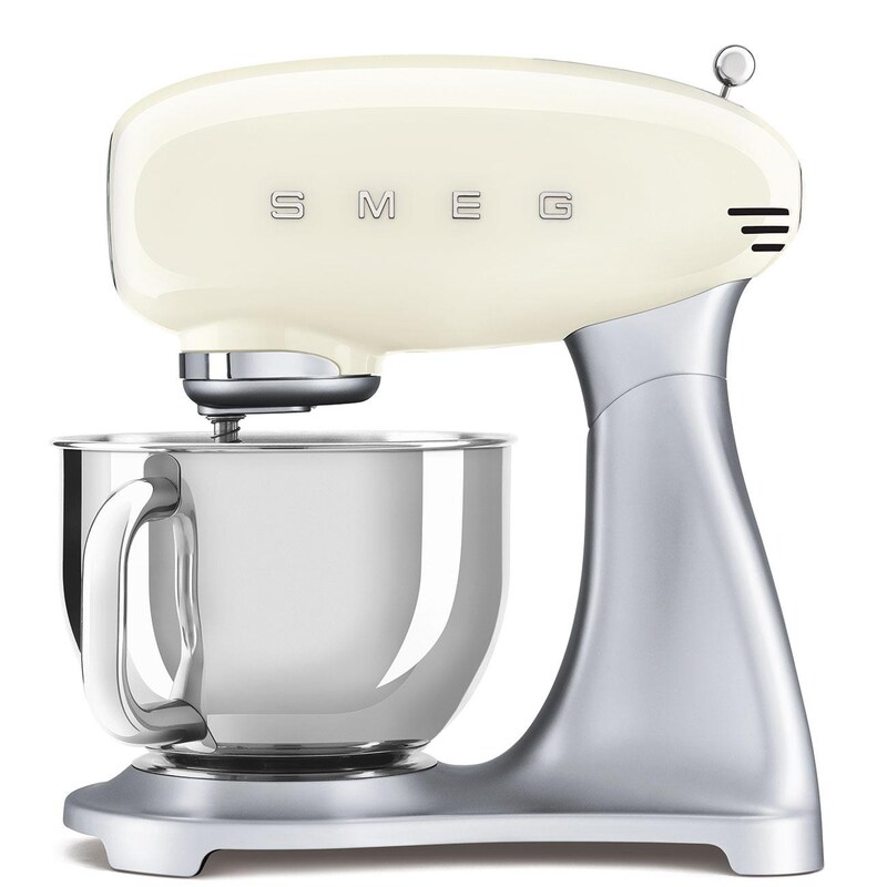 Smeg 50S Style Küchenmaschine Creme Smf04creu