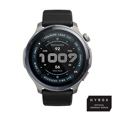 Image of Amazfit Balance 2 48mm Black Smartwatch HYROX-Modus