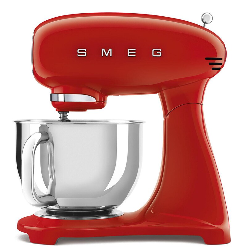 Smeg 50S Style Küchenmaschine Full-Color Rot Smf05rdeu