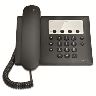 Telekom Concept P215 schnurgebundenes Festnetztelefon schwarz