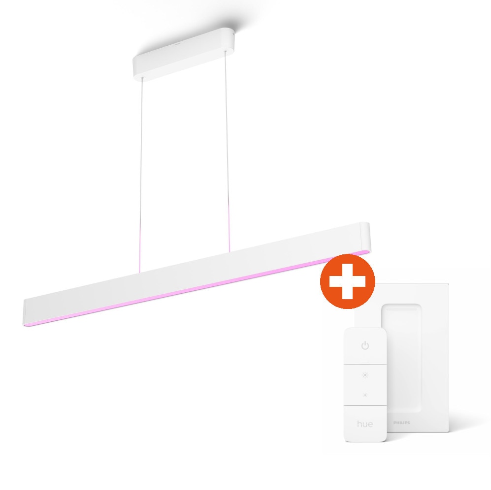 Philips Hue White & Color Ambiance Ensis Deckenleuchte Pendelleuchte Weiß Weiss - Bild 13