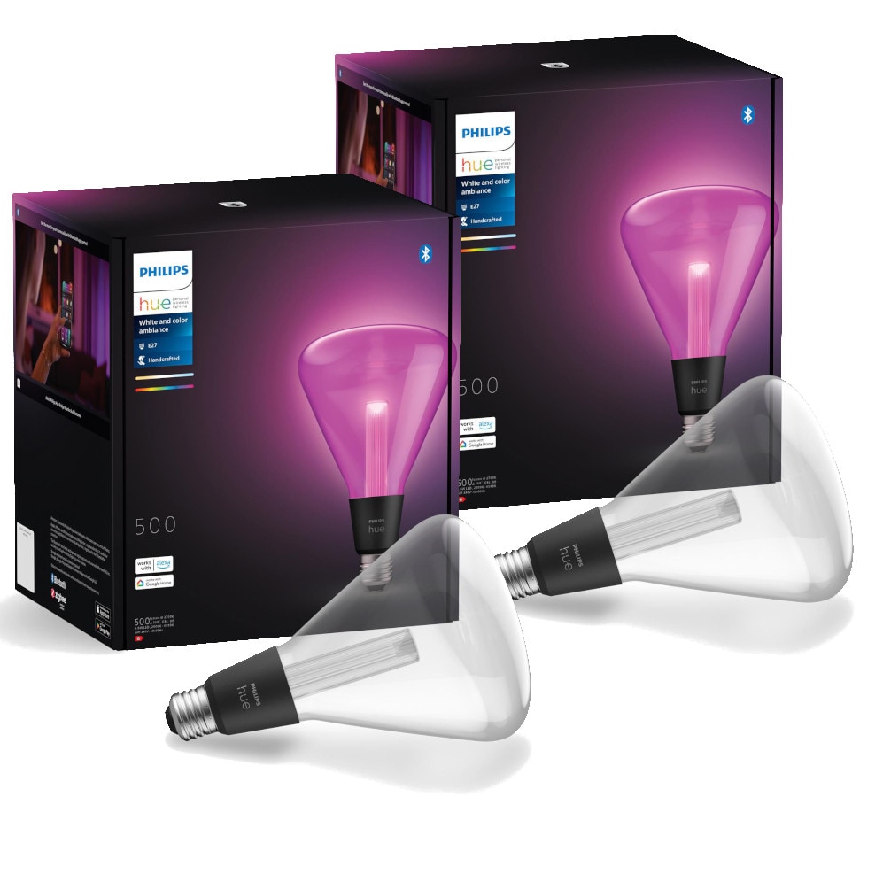 Philips Hue Lightguide Smart LED-Lampe ST70, Triangle Form, E27 | White & Color Ambiance, Weißes und farbiges Licht, 500 lm, Smart Home, App- und Sprachsteuerung, Retro Design - Bild 7