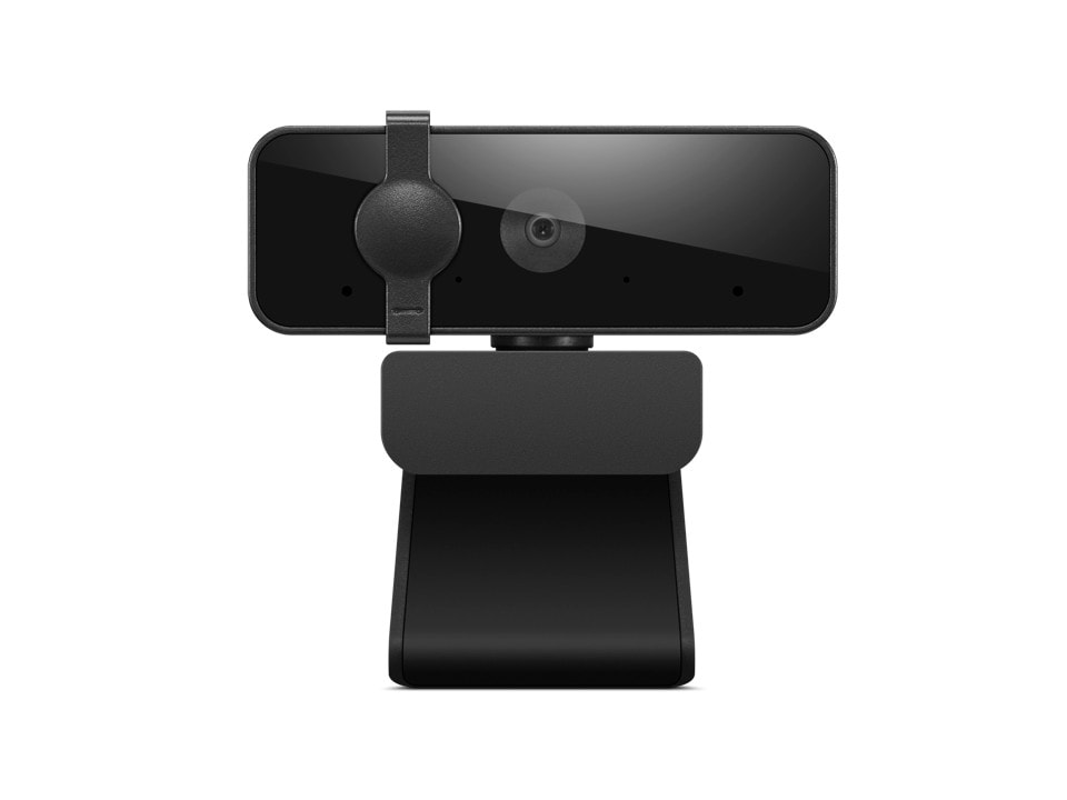 Lenovo 310 Full-HD Webcam Schwarz, 30FPS - passend für dein Büro & Homeoffice