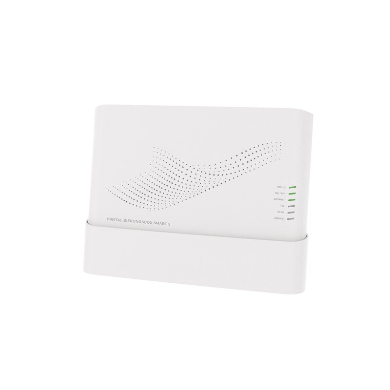 Telefon Anlage günstig Kaufen-Telekom Digitalisierungsbox Smart 2. Telekom Digitalisierungsbox Smart 2 <![CDATA[• Business-Routing-Funktionen mit DSL, Glasfaser • VPN mit 5 aktiven IPSec Tunneln • IP-Telefonanlage für bis zu 10 Teilnehmer bzw. 15 Endgeräte • 2 integrierte Wi-Fi 6 Basi
