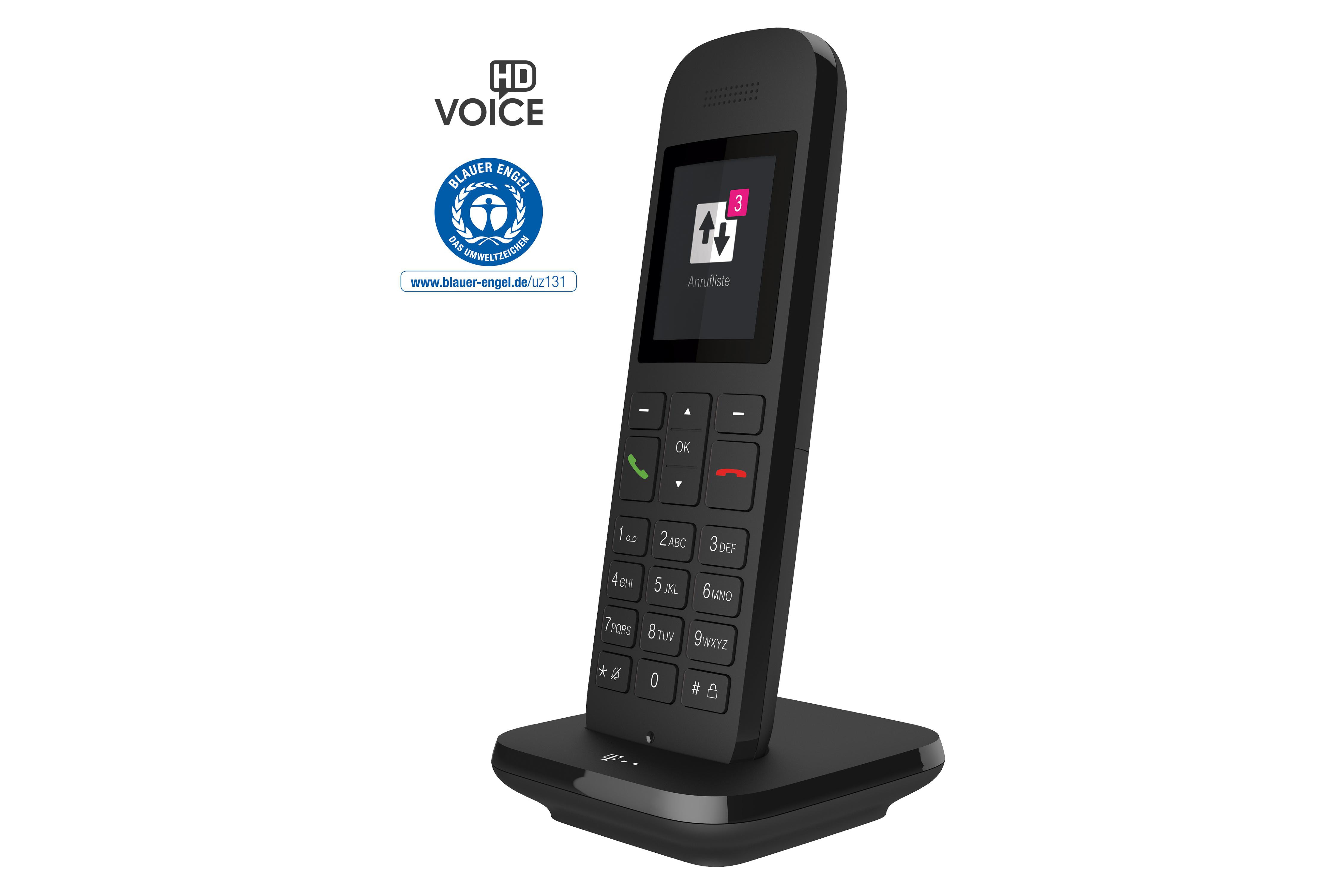 Telekom Speedphone 12 Festnetztelefon schwarz