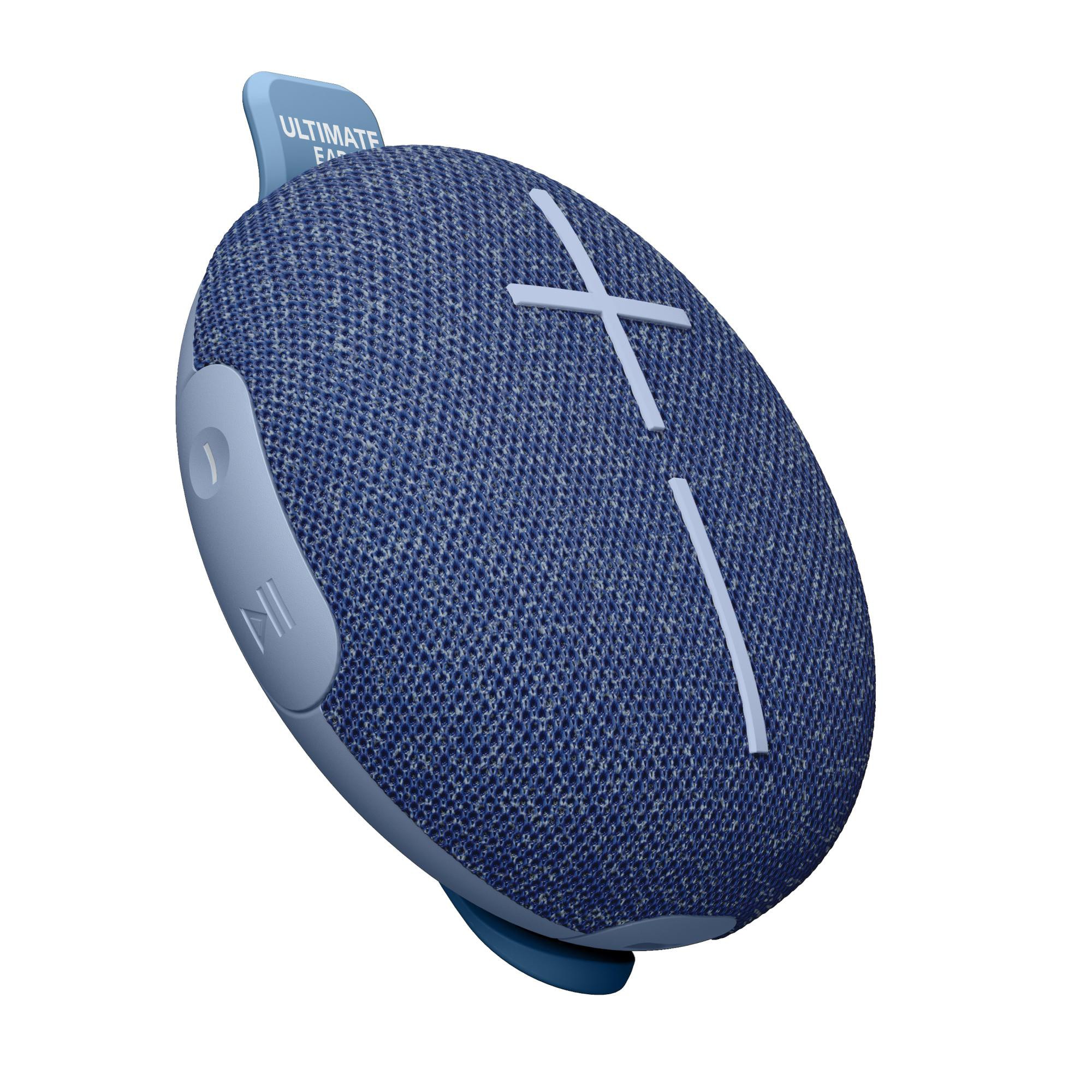 Ultimate Ears MINIROLL Blau, Mini Bluetooth Lautsprecher (A2DP), PartyUp Funktion, IP67- zertifizierte