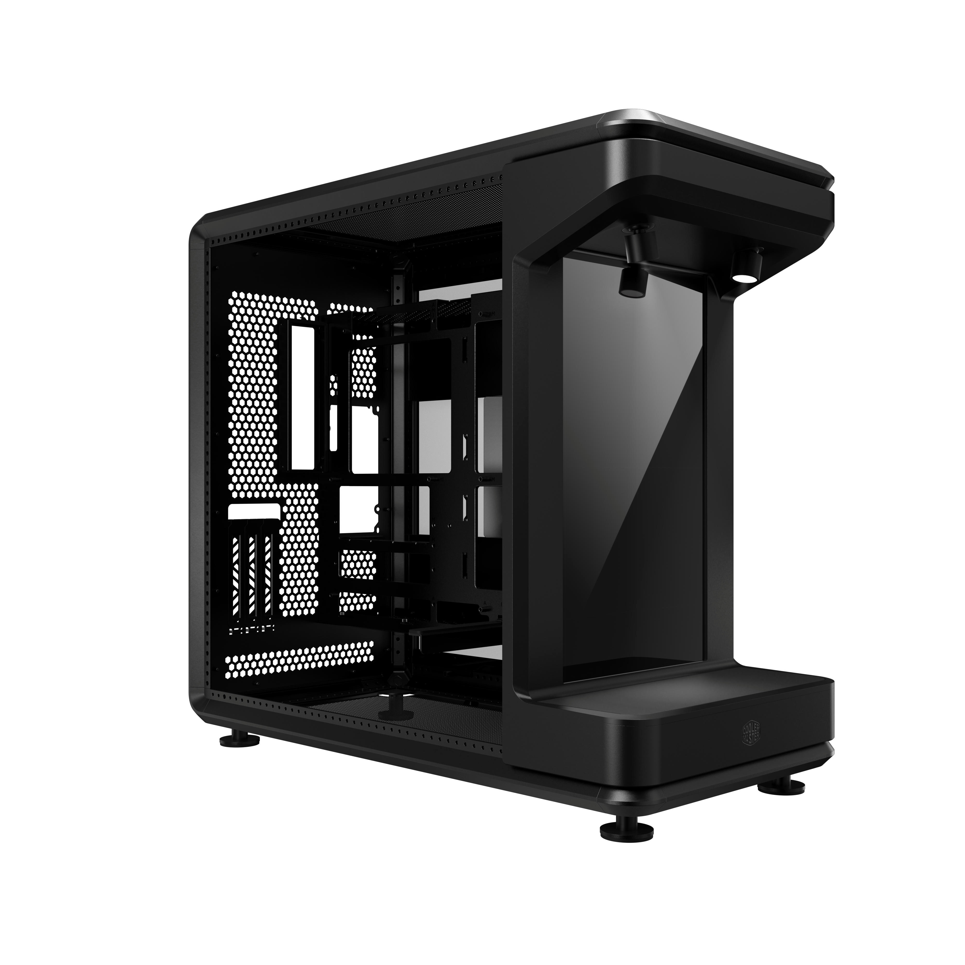 Coolermaster Cooler Master Masterframe 360 Stage Lcd Big Tower Atx Gehäuse Glasfenster Größe 2 Schwarz - Bild 5