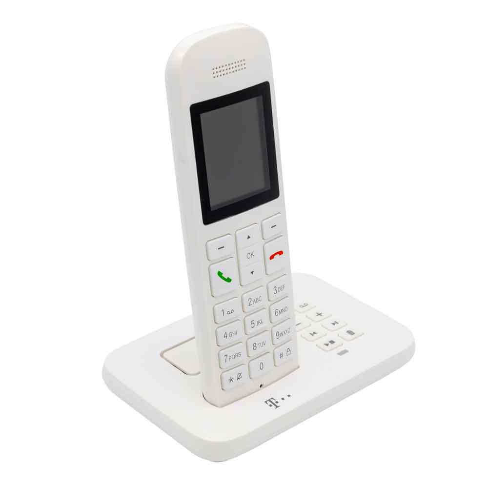 Telekom Deutschland Gmbh Telekom Sinus A12 Schnurloses Festnetztelefon Weiß Weiss 40823659