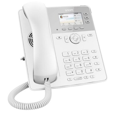 Snom  D717 Voice-over-IP Internet Telefon weiß ohne Netzteil | 04260059582599