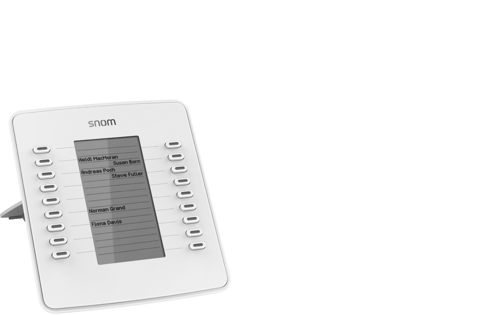 Snom D7 Tastaturerweiterung weiß