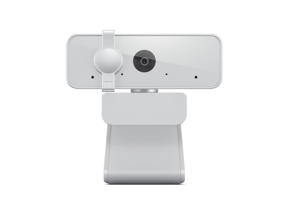 Lenovo 310 Full-HD Webcam Weiß, 30FPS - passend für dein Büro & Homeoffice
