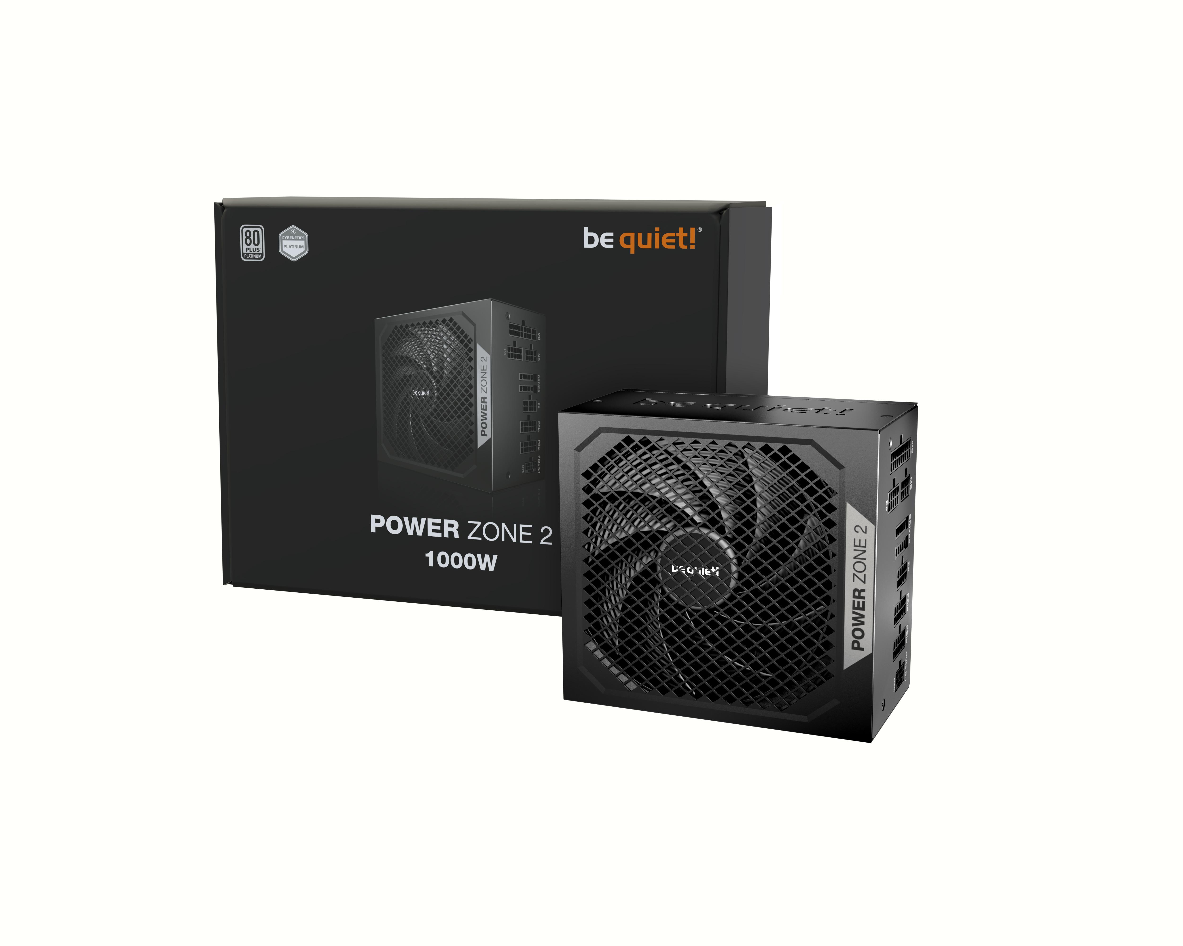 be quiet! Power Zone 2 1000 Watt Netzteil 80+ ATX 3.1 PCIe 5.1 modular