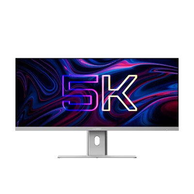 ALOGIC  Edge 40C5KPD 101,6cm (40 Zoll) 5K IPS LED 21:9 60/100 Hz Monitor silber mit USB-C-Dock 90W PD | 09350784104441
