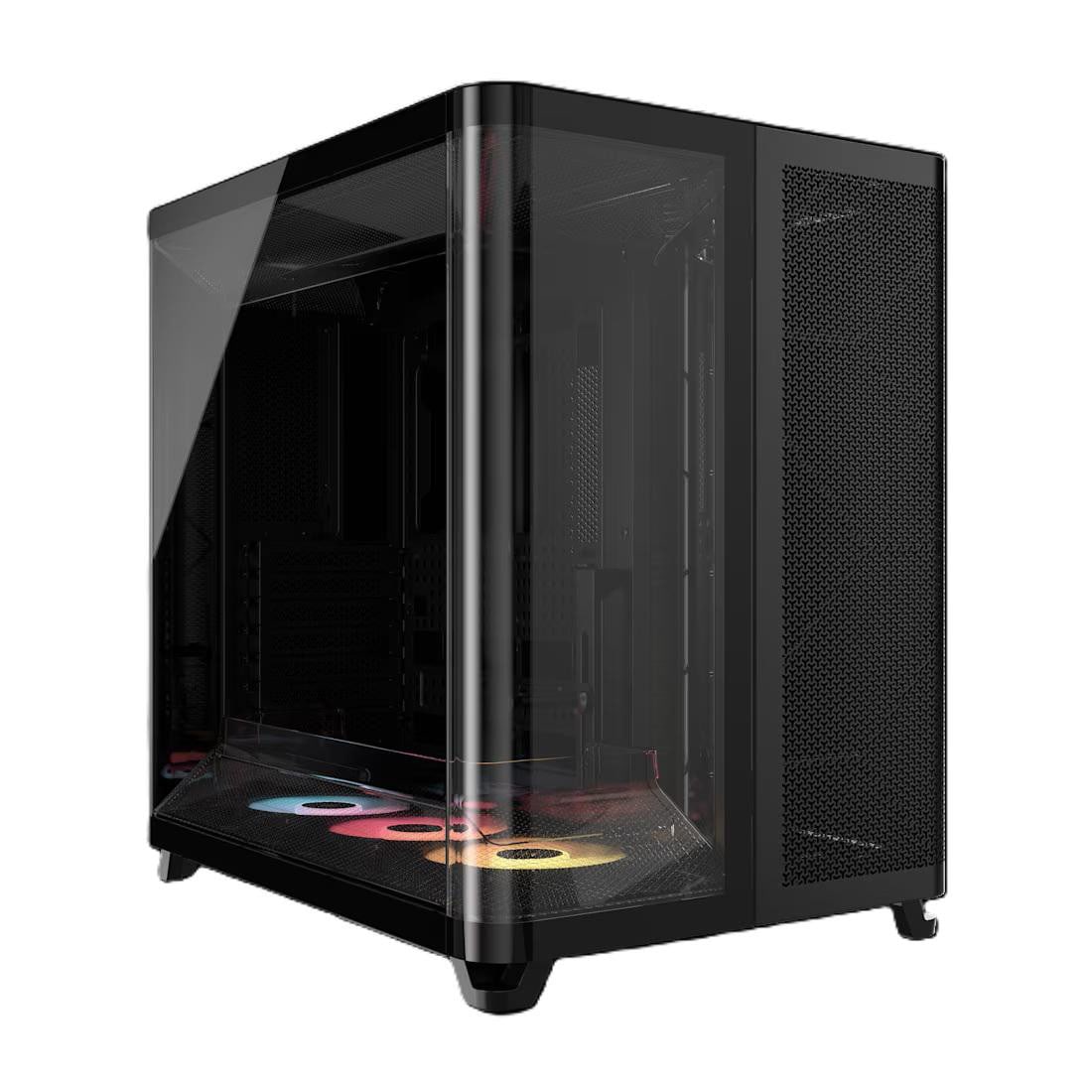 Corsair Air 5400 Gaming PC Gehäuse Midi-Tower Schwarz Seitenfenster