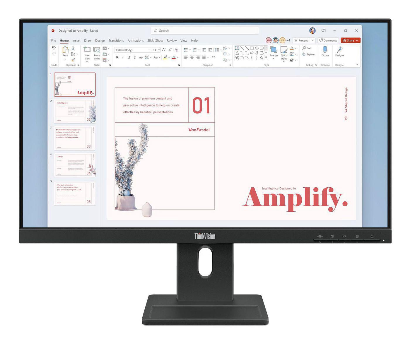 Lenovo ThinkVision E24-40 23.8 Zoll Full HD IPS Panel 16:9 100 Hz Monitor