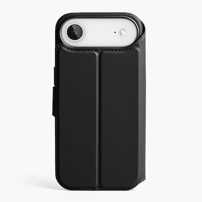 Vonmählen Like Leather Folio für iPhone 17 Air schwarz