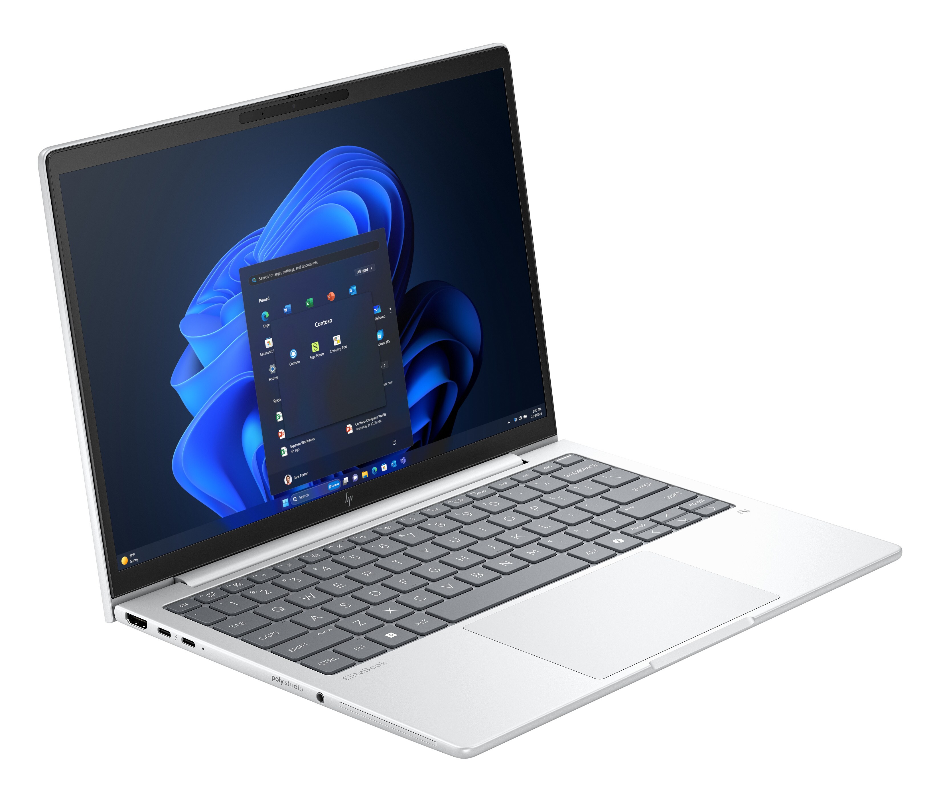 HP EliteBook 8 G1a 13" WUXGA IPS R5-230 16GB/512GB Win11 Pro AD3E2ET Image