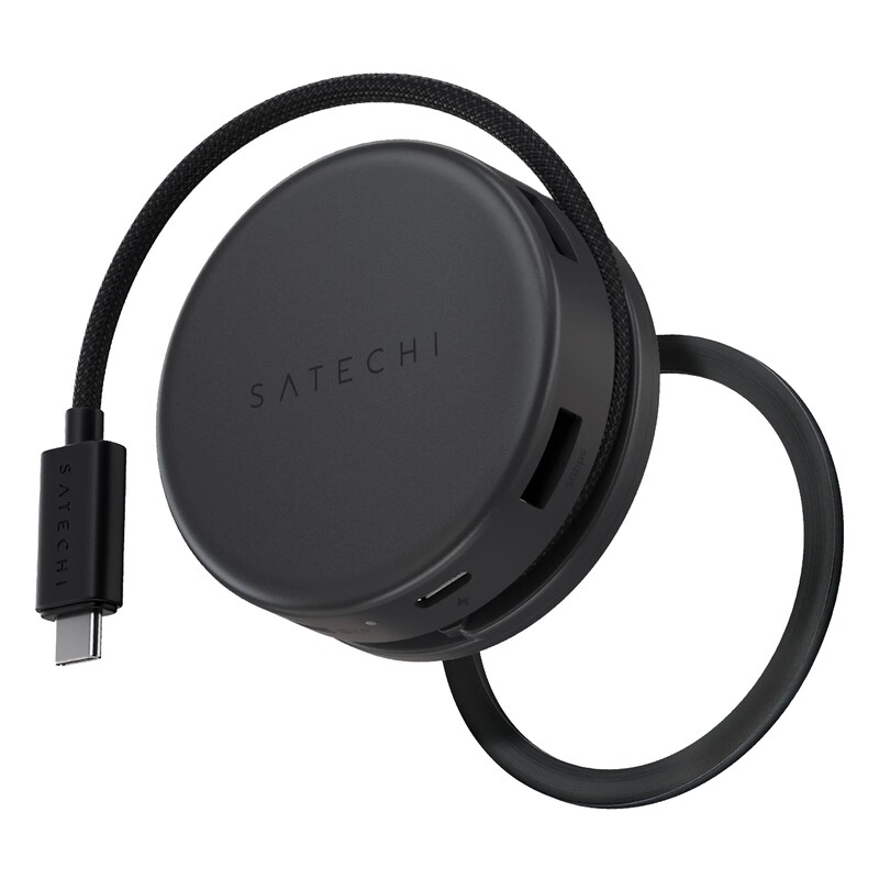 Tablet günstig Kaufen-Satechi OntheGo™ 7-in-1 Multiport Adapter Schwarz. Satechi OntheGo™ 7-in-1 Multiport Adapter Schwarz <![CDATA[• Gerätetyp: Zubehör Apple, für: MacBook, iPad, iPhone, Smartphone, Tablet • Farbe: Schwarz]]>. 