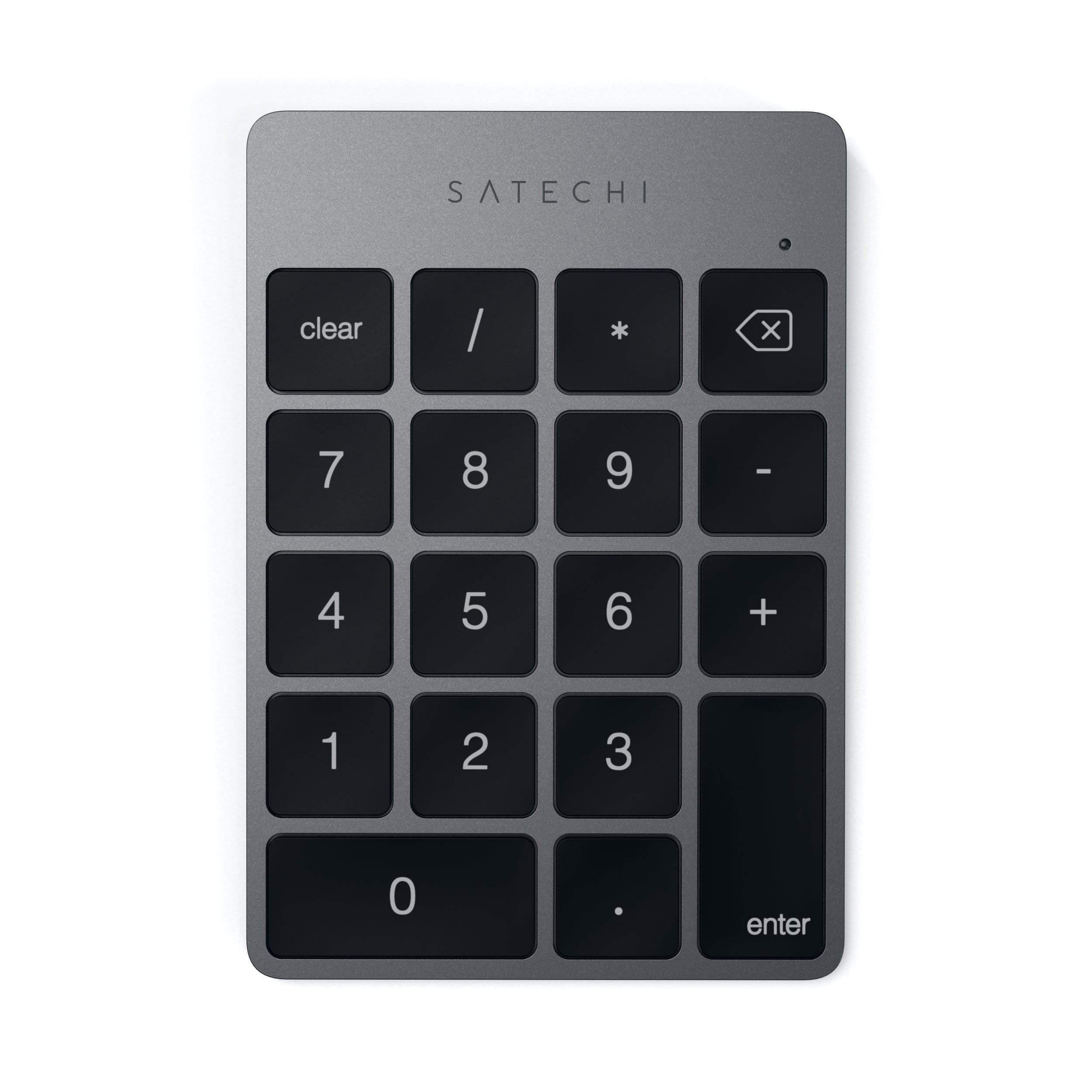Satechi Slim Wireless Keypad Space Gray Grau St-Ksalkpm