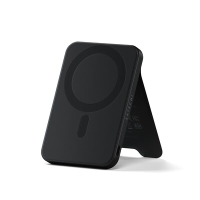 Satechi  OntheGo Magnetic Qi2 Powerbank Stand 5000 mAh Schwarz | 00810086361953