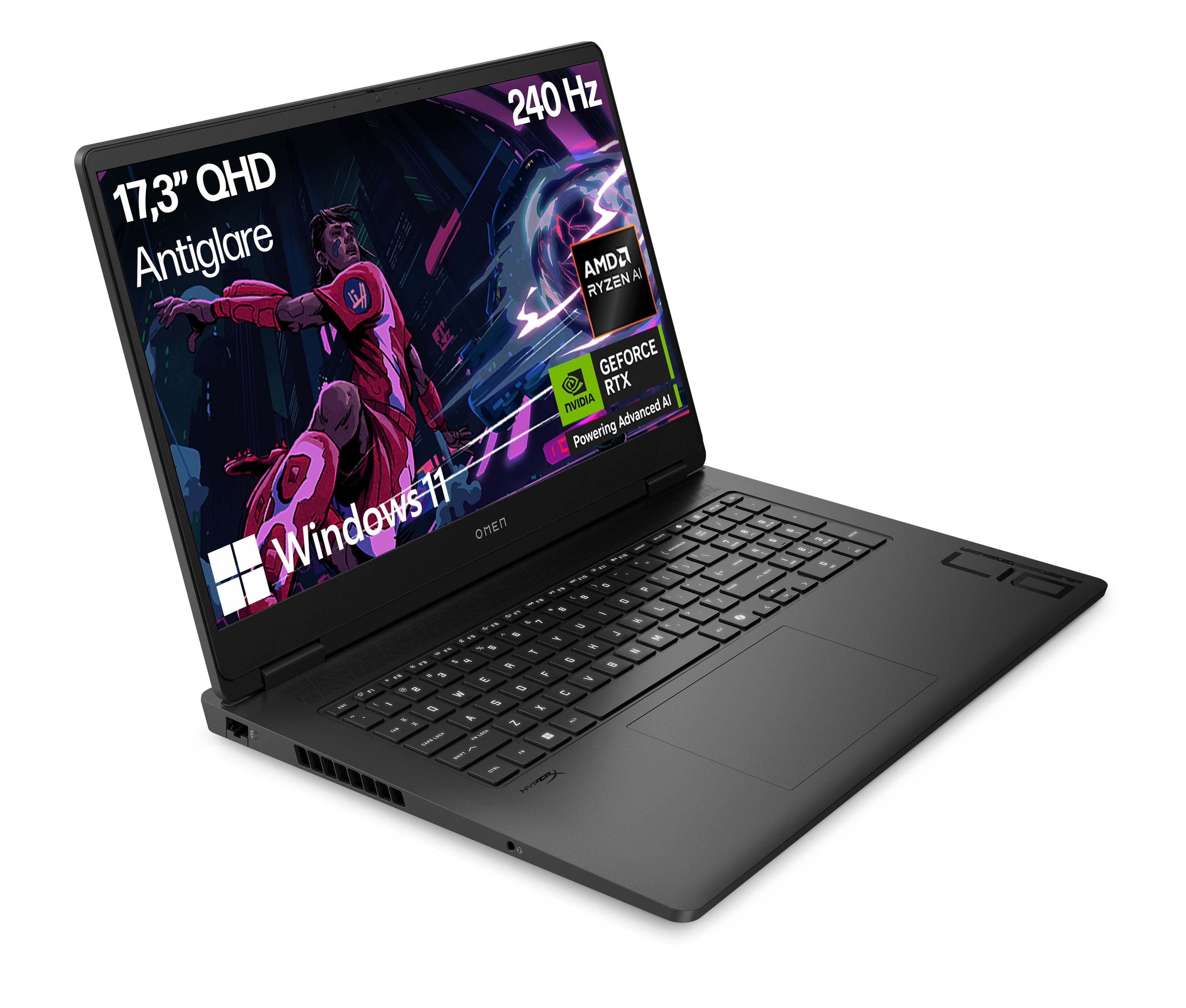 HP OMEN 17-db1475ng Ryzen AI 7 350 32GB/1TB SSD 17"QHD RTX 5070 240Hz W11