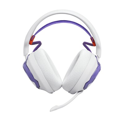JBL  Quantum 650 Wireless Over-Ear-Gaming-Headset, weiss/violett | 01200130023965