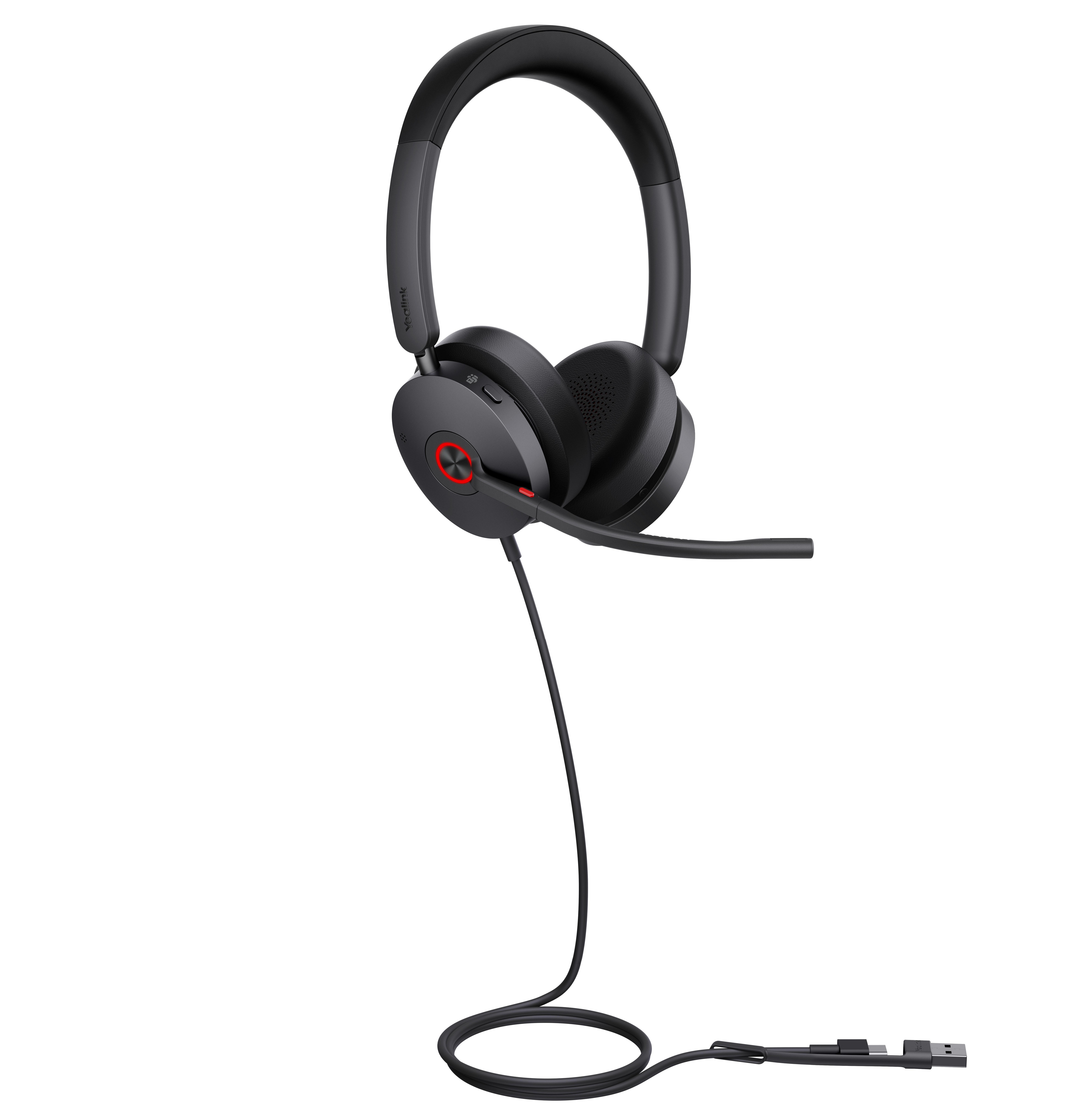 Yealink UH48 Dual Teams kabelgebundenes USB-C/A Headset