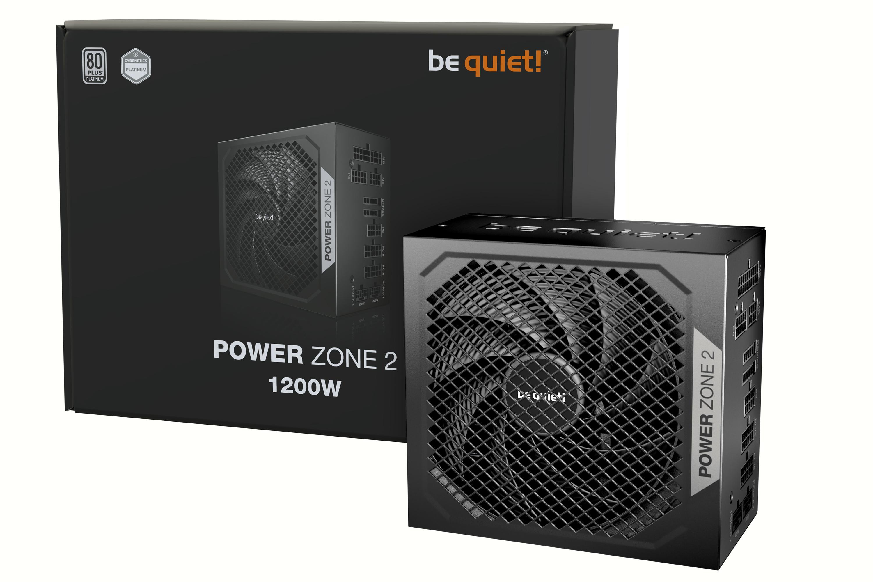be quiet! Power Zone 2 1200 Watt Netzteil 80+ Platinum ATX 3.1 PCIe 5.1 modular
