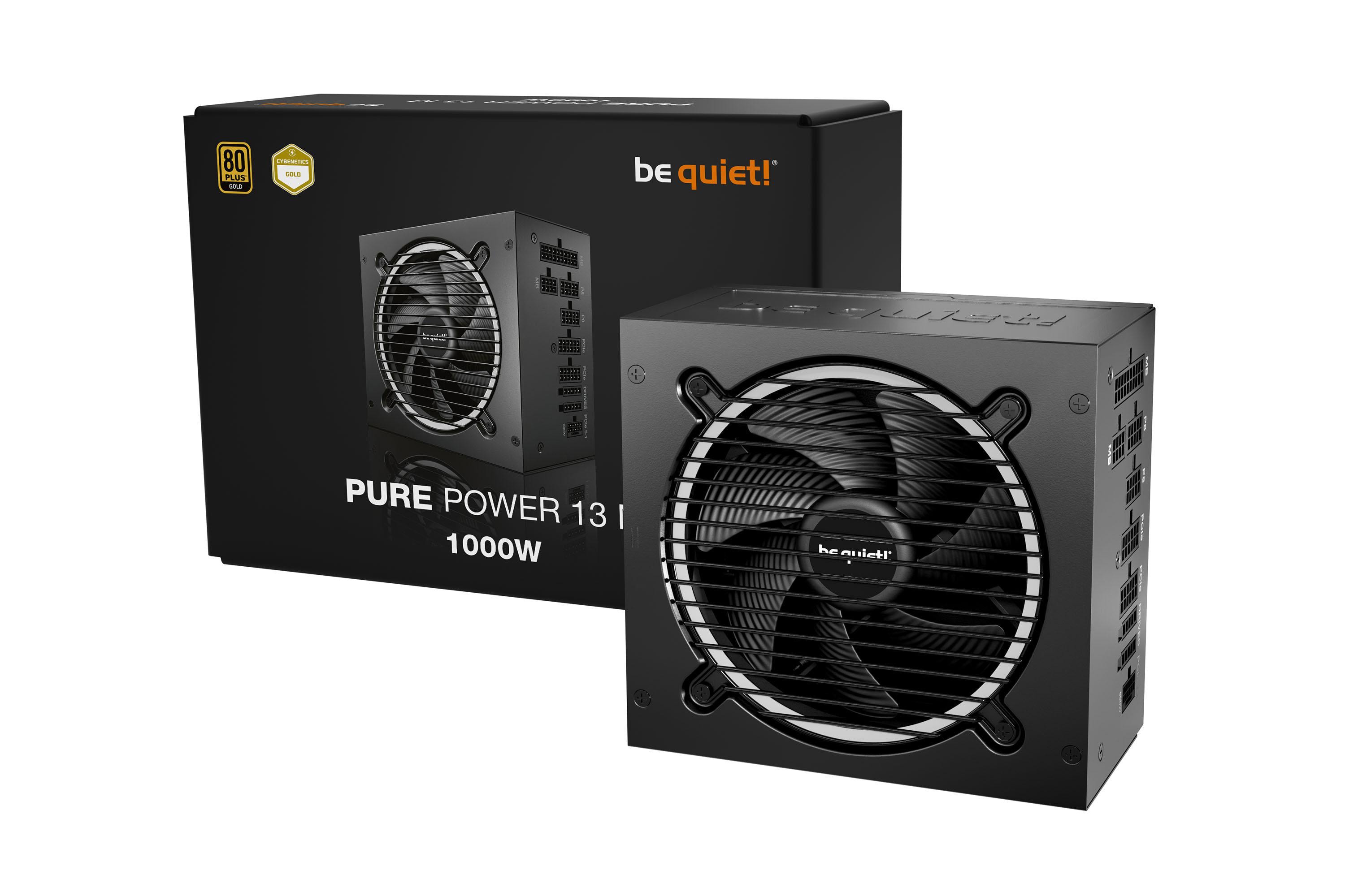 be quiet! Pure Power 13 M 1200 Watt Netzteil 80+ Gold ATX 3.1 PCIe5.1 modular