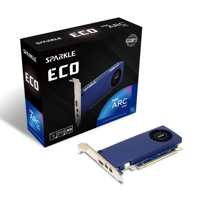 Sparkle  Intel Arc A310 ECO 4GB GDDR6 Grafikkarte 1x HDMI 2x mDP | 04711342290368