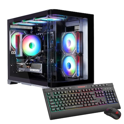 HYRICAN  GAMEMAX HYPE-M BK 7853 Ryzen 5 7500F 16GB/1TB SSD RTX 5060 Ti Win11 | 04045643278535