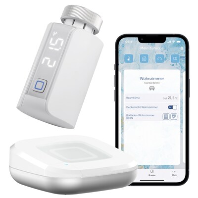Image of Homematic IP Starter Set Smarte Heizung Premium • 1xThermostat Evo • Access Point 2