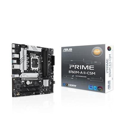 ASUS PRIME B760M-A II CSM mATX Mainboard Sockel 1700 HDMI/DP