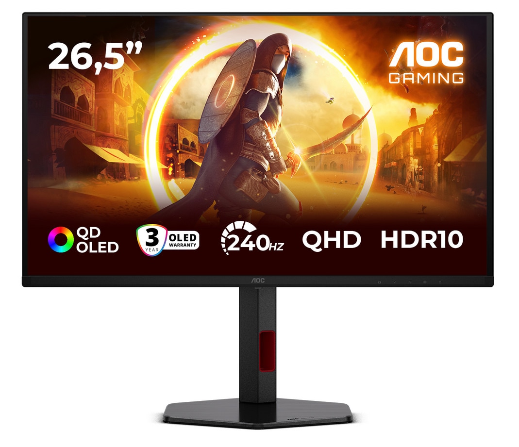 AOC Q27G4ZDR 26.5 Zoll WQHD Quantum Dot Panel 16:9 240 Hz Gaming Monitor