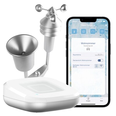 Homematic IP Starter Set Wetterstation Plus + Messdatenerfassung + Access Point2