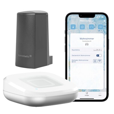 Image of Homematic IP smarte Wetterstation Temperatur + Luftfeuchtigkeit mit Access Point