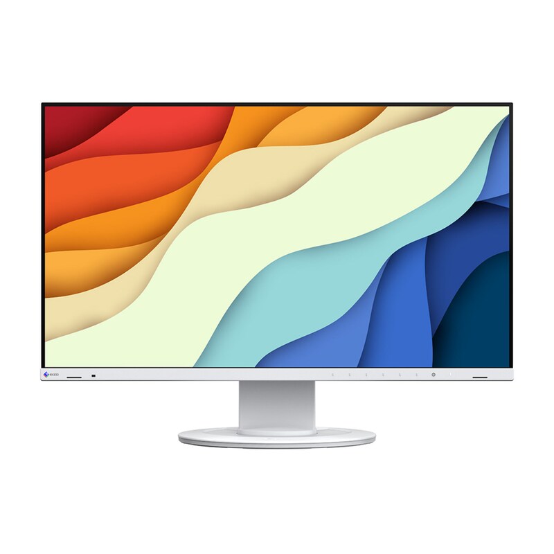 Eizo Flexscan 23.8 Zoll Full Hd Ips 16:9 100 Hz Office Monitor Dp/Hdmi Ev2400r-Wt